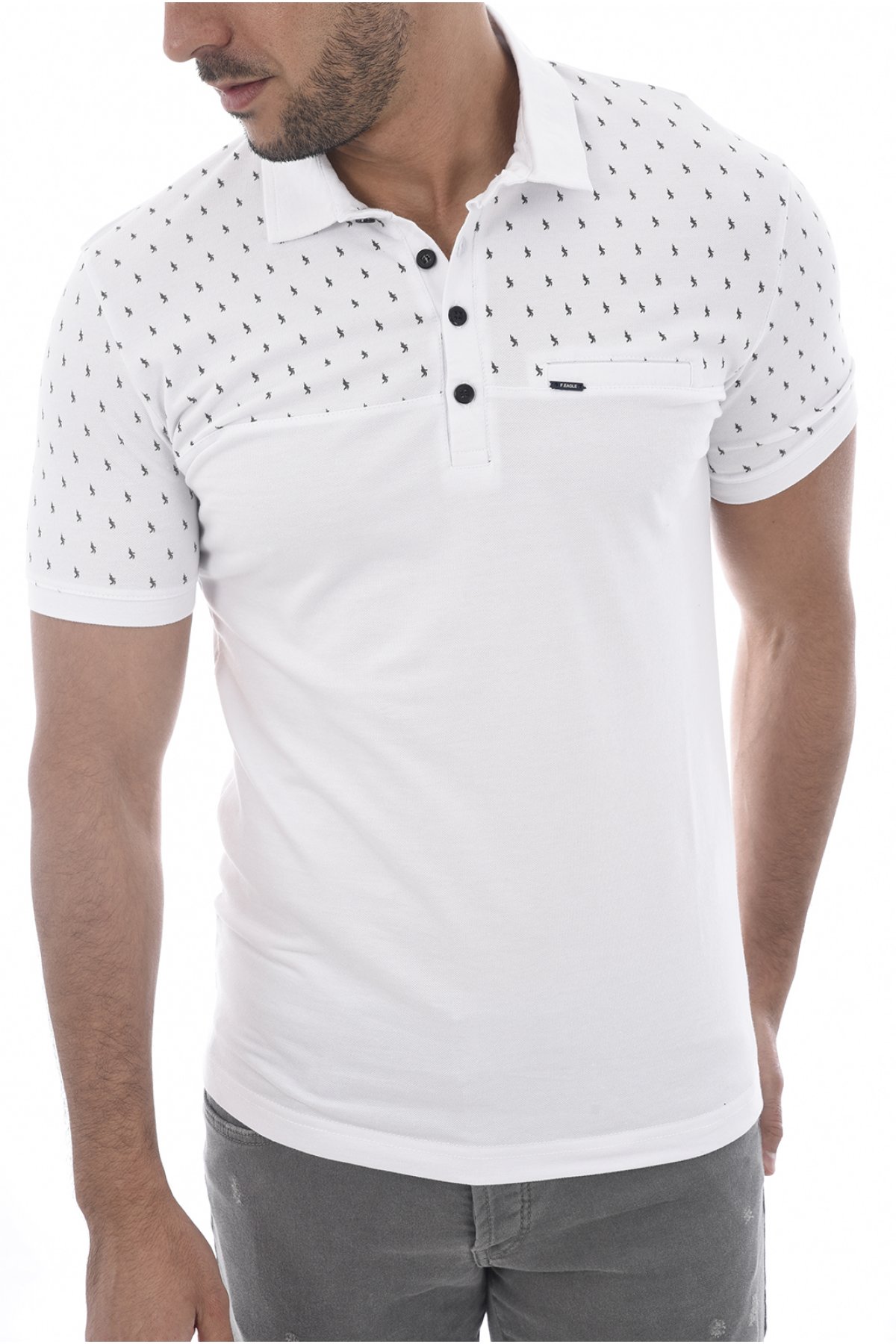 Polo Printé Fe 17053 - French Eagle
