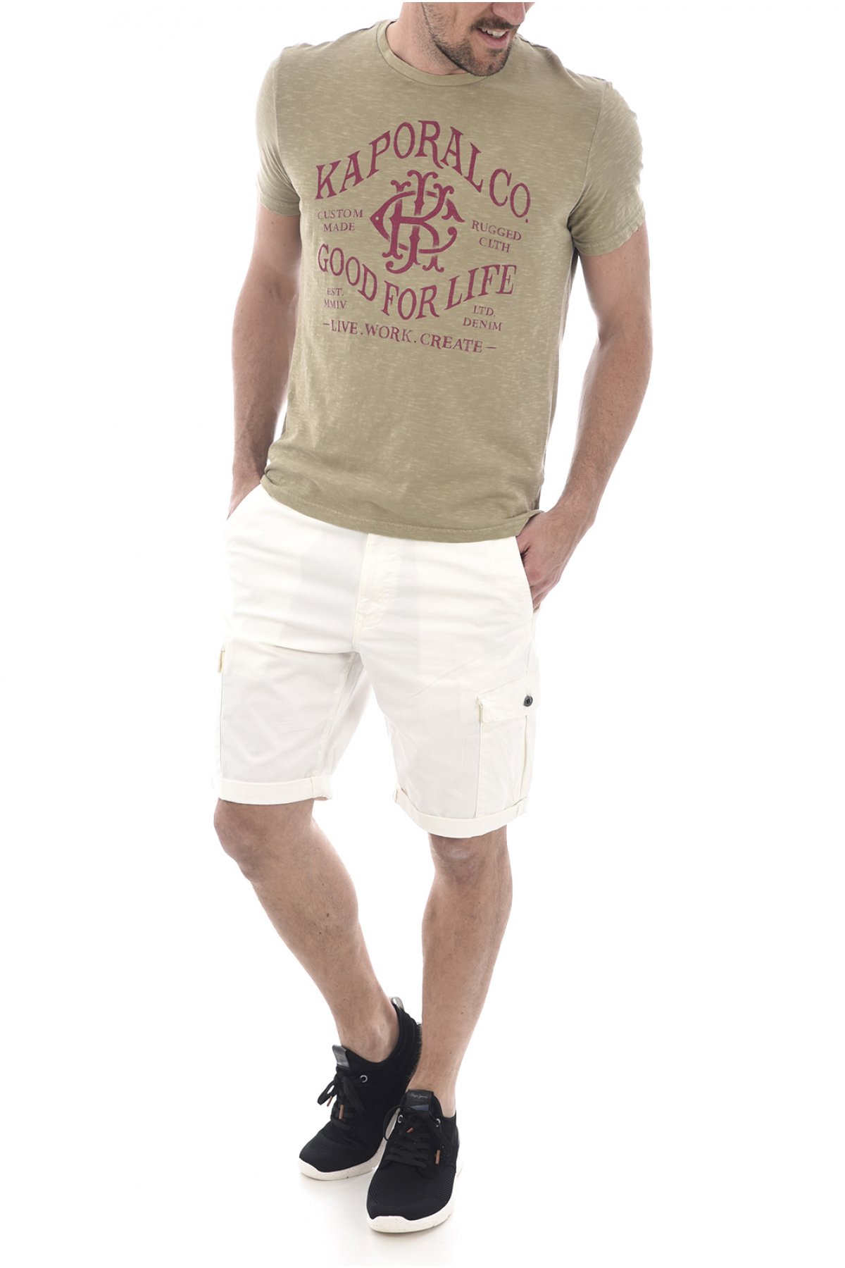 Tee Shirt Coton Printé Lacko - Kaporal