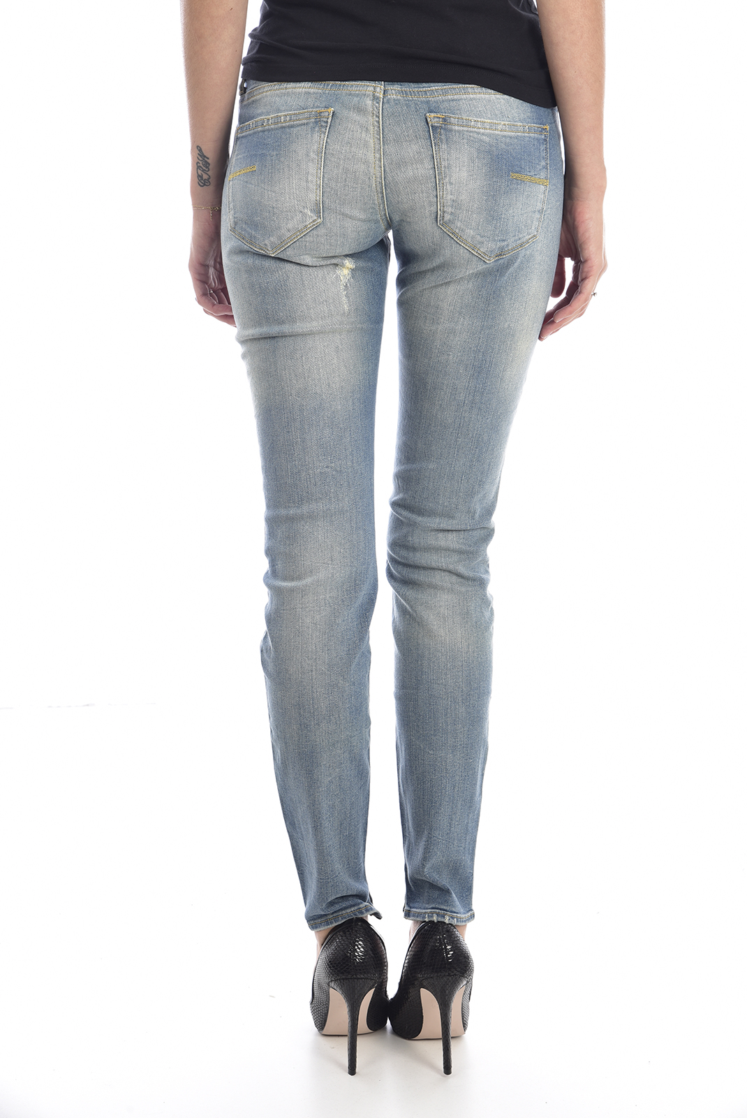 Jeans Femme Meltin'pot MARCELLE D1586 UP441 BS14 BLEU