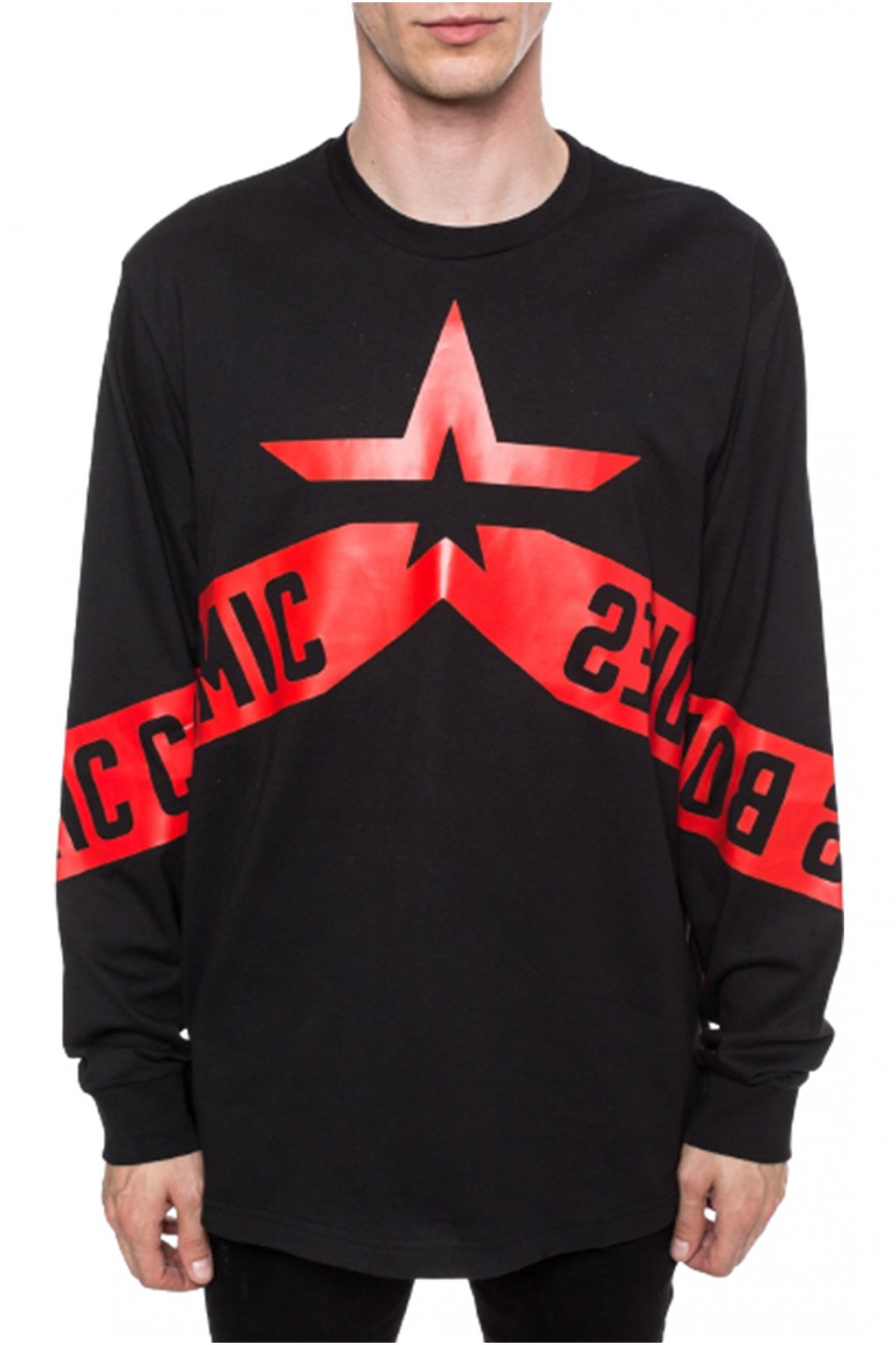 T-JUST-LS-STAR PULLOVER